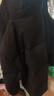 鴨鴨（YAYA）孫穎莎同款加厚羽絨服男士短款時(shí)尚商務(wù)休閑保暖防寒新款外套DY YE5B001056A-星空黑色 3XL /190 曬單實(shí)拍圖