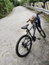 鳳凰晟象夢(mèng)幻鳥(niǎo)山地自行車(chē)單車(chē)學(xué)生通用24速變速減震通勤戶(hù)外 暗夜黑 24速 24英寸 曬單實(shí)拍圖