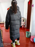 阿迪達斯（adidas）羽絨服男女 25冬季新款情侶運動(dòng)休閑服鴨絨長(cháng)款防風(fēng)保暖連帽外套 黑色長(cháng)款/男女同款/新款主推 S 【建議體重105斤-120斤】 曬單實(shí)拍圖