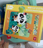 TOI進(jìn)階早教拼圖兒童玩具1-3-6歲紙質(zhì)拼圖男女孩生日禮物2階親子動(dòng)物 曬單實(shí)拍圖
