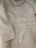 奧蒙威女童禮服裙中大童鋼琴演奏公主裙兒童主持人走秀晚禮服YR-CY-L74 白色加絨 160 曬單實(shí)拍圖