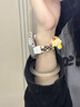 炫戴適用小米手環(huán)10nfc表帶卡通花邊小米手環(huán)表帶女生顏值高9陶瓷版學(xué)生專(zhuān)用8保護套智能配件保護殼 卡通花邊-咖色貓咪 適用：小米手環(huán)10/9/8【通用陶瓷版和NFC版】 曬單實(shí)拍圖