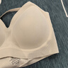 ubras[虞書(shū)欣同款]夾心軟支撐光面小胸聚攏女無(wú)痕內衣隱形無(wú)鋼圈文胸罩 【背勾款】燕麥奶色 M 1 75C/75D 曬單實(shí)拍圖
