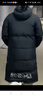 李寧火鍋羽絨服丨石墨烯保暖防潑水抗靜電科技長(cháng)羽絨服男女款冬季外套 黑色(507款)-2 L 曬單實(shí)拍圖