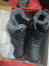 足力健艾爸爸老人鞋冬季新款羊毛保暖男鞋防滑軟底棉鞋零下保暖女 MX21黑色男款秋冬新款 40 曬單實(shí)拍圖