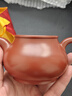 陶舍軒 原礦大紅袍【西施】泡養效果好  茶具正宗宜興手工紫砂茶壺 潘壺（大紅袍） 200ml 曬單實(shí)拍圖