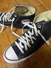 匡威（Converse）ALL star  常青款男鞋女鞋經(jīng)典休閑鞋情侶鞋高幫帆布鞋板鞋學(xué)生鞋 101010 經(jīng)典高幫 42 /8.5 曬單實(shí)拍圖
