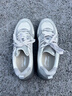 李寧紅糖丨運動(dòng)鞋男鞋透氣網(wǎng)面復古老爹鞋減震百搭增高厚底鞋 白色/銀色-3 43 曬單實(shí)拍圖