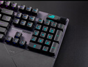 ROG 游俠2 RX PBT版 機械鍵盤(pán) 有線(xiàn)電競游戲鍵盤(pán) RX紅軸 RGB背光 防水防塵鍵盤(pán)104鍵 lpl/吃雞 黑色  曬單實(shí)拍圖