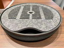 尚言坊烏金石茶盤(pán)小型家用茶托盤(pán)功夫茶具輕奢高檔儲水式干泡茶臺 1【紫陶儲水底盤(pán)】半月(原礦色)烏金石茶盤(pán)31cm 曬單實(shí)拍圖