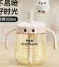 貝因美兒童牛奶杯一歲以上嬰兒吸管水杯寶寶學(xué)飲杯帶刻度直飲杯子喝奶瓶 曬單實(shí)拍圖