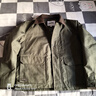 馬克華菲復古底特律夾克外套男2025秋季新款撞色工裝翻領(lǐng)休閑上衣1537 軍綠 加厚 夾棉 L 175 曬單實(shí)拍圖