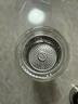 蘇泊爾（SUPOR）玻璃杯茶水分離男士水杯雙層高硼硅玻璃耐高溫大容量泡茶杯子禮物 行硯黑400mL 曬單實(shí)拍圖