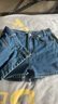 UR2025秋季新款女裝時(shí)髦設計感裙褲造型牛仔短褲UYU850116 曬單實(shí)拍圖