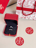 舒弗莫桑石戒指情侶對戒純銀一對鉆戒結婚仿真訂婚求婚輕奢小眾婚戒 碎鉆情侶對戒【女戒50分+男戒10分】 活口可調節 曬單實(shí)拍圖
