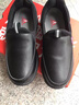 足力健防滑老人鞋男新年秋季新款散步鞋爸媽軟底豆豆鞋商務(wù)休閑皮鞋 曬單實(shí)拍圖
