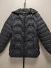 2025新款棉服女短款輕薄冬季韓版修身棉襖大碼顯瘦媽媽裝棉衣外套 黑色 2XL 建議108-118斤 曬單實(shí)拍圖