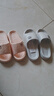 買(mǎi)一送一德國eva防臭拖鞋男款夏季爆款居家浴室防滑情侶涼拖女士 粉色+灰色【2雙-EVA無(wú)菌級防滑】 組合裝 38-39碼+44-45 曬單實(shí)拍圖