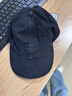 MO&Co.洗水斑駁棉質(zhì)牛仔爛邊棒球帽摩安珂 黑色 曬單實(shí)拍圖