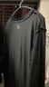 京東京造【10A抗菌T】長(cháng)袖t恤男衛衣打底衫衣服白小T男裝 黑色 M 曬單實(shí)拍圖