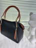 老人頭牛皮女士包包女包大容量托特包單肩斜挎包媽媽手提包輕奢生日禮物 曬單實(shí)拍圖