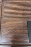 豪峰2025新款實(shí)木茶盤(pán)家用泡茶器茶臺黑檀紋茶托盤(pán)排水茶具送伴手禮物 曬單實(shí)拍圖