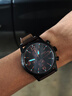 西鐵城（CITIZEN） 手表男皮帶運動(dòng)防水光動(dòng)能名牌計時(shí)男表 棕帶三眼黑盤(pán)小牛皮男表CA0617-11E 曬單實(shí)拍圖