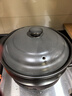 竹海豚景德鎮耐高溫煲湯砂鍋高檔防爆酒店煤氣砂鍋商用大容量特大號砂鍋 D28[]帶蓋約3-5人 3510ml 曬單實(shí)拍圖