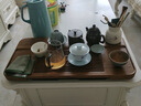 奈維斯汀 實(shí)木茶盤(pán)家用現代輕奢簡(jiǎn)約抽屜式茶托盤(pán)小型日式儲排兩用茶臺 小號（46*25*4cm） 曬單實(shí)拍圖