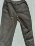 JEANSWEST LIFE真維斯冬季休閑褲男加絨加厚男士保溫直腳褲純色百搭青少年褲子潮 曬單實(shí)拍圖