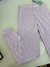 久歲伴【秒秒吸】?jì)和镅澟锒】钚@打底保暖褲學(xué)生吸濕排汗睡褲 曬單實(shí)拍圖