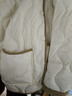 雪中飛雪中飛輕薄羽絨服女短款拼接撞色翻領(lǐng)秋冬菱格襯衫領(lǐng)外套米白色 L 曬單實(shí)拍圖
