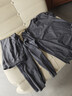 紅豆內衣男純色棉莫圓領(lǐng)秋衣秋褲男薄款百搭打底保暖內衣 巖灰175 曬單實(shí)拍圖