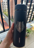 雷德夫（LEIDFOR）純鈦保溫杯男士商務(wù)車(chē)載杯子水杯送禮便攜禮盒泡茶杯 磨砂黑550ml東北虎【經(jīng)典款禮盒】 曬單實(shí)拍圖