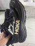 HOKA男女款秋季邦代 8公路跑步鞋BONDI 8 輕盈緩震舒適耐磨防滑 黑色/黑色-女 （建議拍大半碼） 36.5 曬單實(shí)拍圖