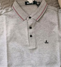 納維凱爾意大利小帆船男士速干抑菌涼感通勤短袖POLO衫1325525564 灰  L  曬單實(shí)拍圖
