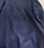 優(yōu)衣庫男女裝souffle yarn舒芙蕾圓領(lǐng)針織衫毛衣毛衫25新款479235 69 藏青色 XL /180/108B 曬單實(shí)拍圖