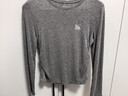 茵曼2026春季女款天絲羊毛可機洗|萊賽爾捏褶針織衫女修身長(cháng)袖毛衫 花灰色 L (褲子27碼) 曬單實(shí)拍圖