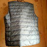 杰奧羽絨馬甲90%白鴨絨多色羽絨背心內膽 2366#淺藍色 XL (175) 曬單實(shí)拍圖