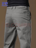 羅蒙（ROMON）休閑褲男春季商務(wù)褲子男士時(shí)尚直筒褲寬松百搭男褲 淺灰色 34 曬單實(shí)拍圖