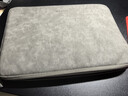 綠聯(lián)筆記本電腦內膽包 收納包保護套適用MacBook華為聯(lián)想小米筆記本 【內膽包+配件包】紳士灰 12-12.9英寸 曬單實(shí)拍圖