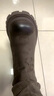 花九卿磨砂長(cháng)筒靴翻毛皮女士過(guò)膝靴2025新款秋冬厚底磨砂麂皮高筒靴黑色 棕色(5c.m)過(guò)膝加絨 38 曬單實(shí)拍圖