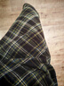 自巧小個(gè)子復古格紋直筒半身裙女2025秋冬新款中長(cháng)款復古毛呢裙子 棕色格 XS （尺碼：2） 曬單實(shí)拍圖