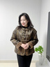 俞兆林（YUZHAOLIN）中年媽媽冬裝棉服新中式國風(fēng)羽絨棉衣2025新款中老年人秋冬棉襖女 摩棕咖 L  （推薦115斤以下) 曬單實(shí)拍圖