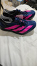 阿迪達斯（adidas）男鞋 ADIZERO ADIOS PRO 4 輕便透濕排汗緩震競速馬拉松碳柱跑鞋 深藍色/亮粉色/符點(diǎn)灰 40.5 曬單實(shí)拍圖