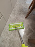 美添樂(lè )（HoMettler）夾布平板拖把38cm桿長(cháng)130cm2拖布家用夾布拖大號干濕兩用木地板拖 曬單實(shí)拍圖