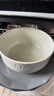 琺寶（staub）松露白陶瓷家用飯碗盤(pán)子餐盤(pán)圓盤(pán)碗碟餐具喬遷禮 松露白陶瓷湯碗17cm 1頭 曬單實(shí)拍圖