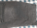 柒牌【提花牛仔】牛仔長(cháng)褲商務(wù)休閑褲子秋季25男士通勤褲裝 炭灰 35 曬單實(shí)拍圖