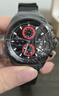 依波（EBOHR）飛馳系列男士石英表多功能防水手表z 潮酷黑 51340735 曬單實(shí)拍圖