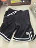 準者運動(dòng)短褲男女夏季美式訓練健身薄款街頭跑步休閑五分球褲 曬單實(shí)拍圖